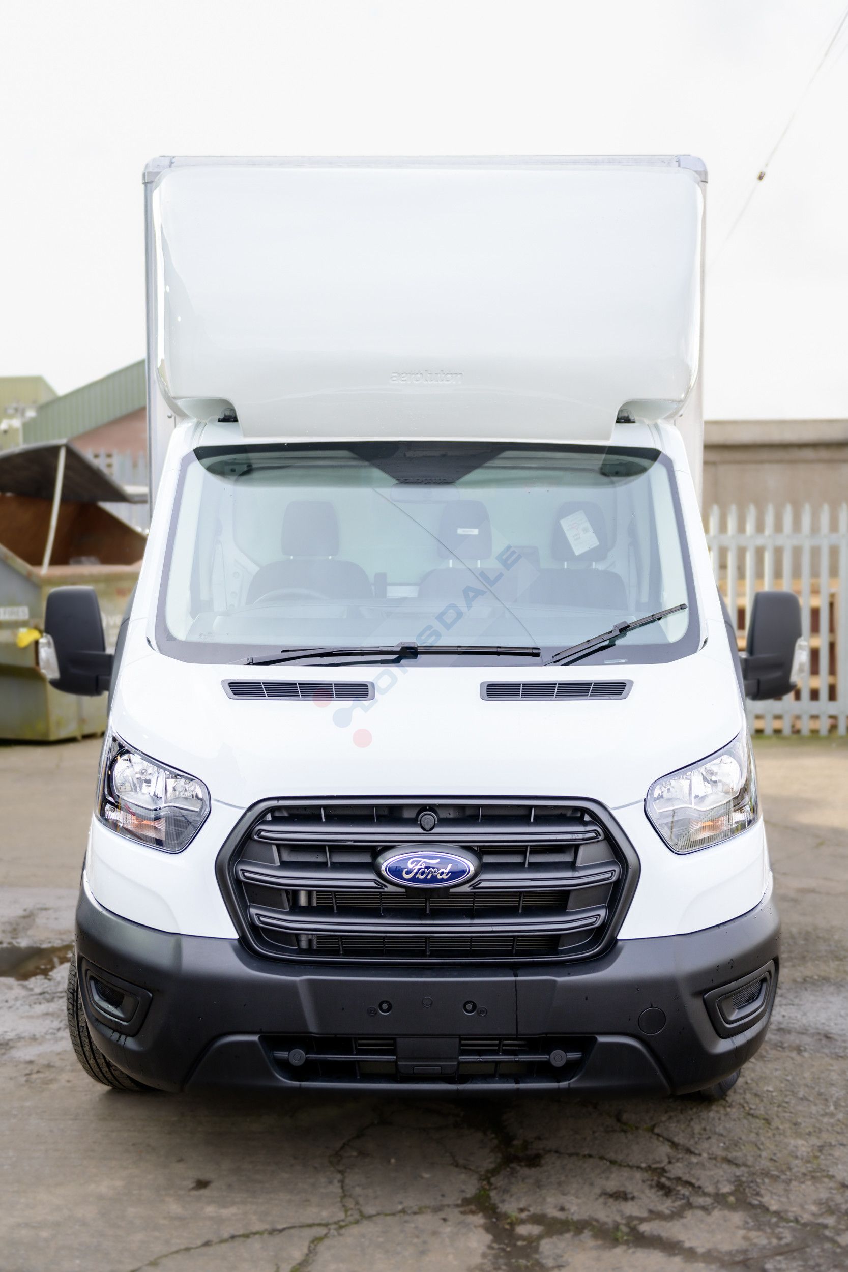 Ford Transit L4 RWD DRW lightweight luton body