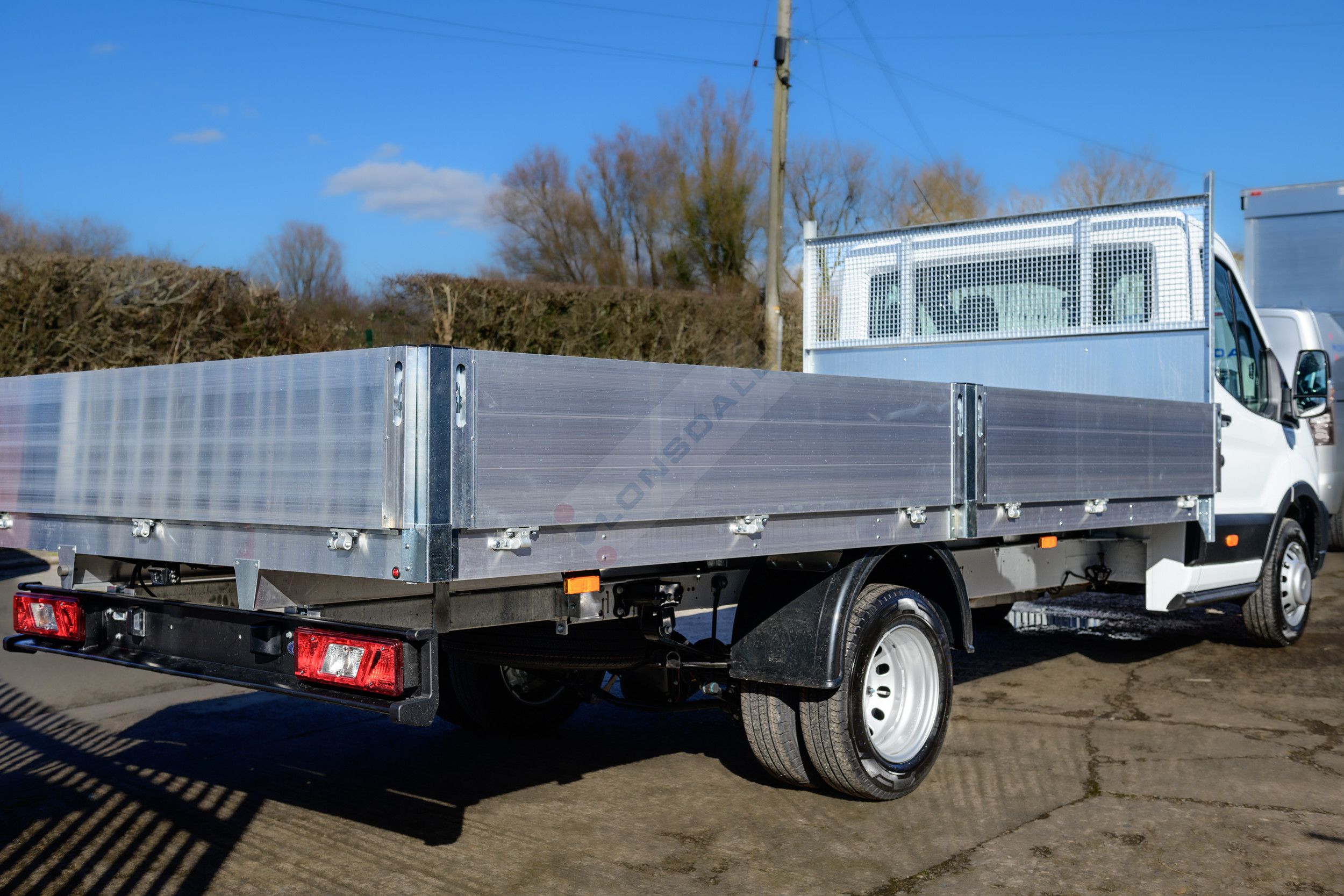 Ford Transit L4 RWD DRW dropside body