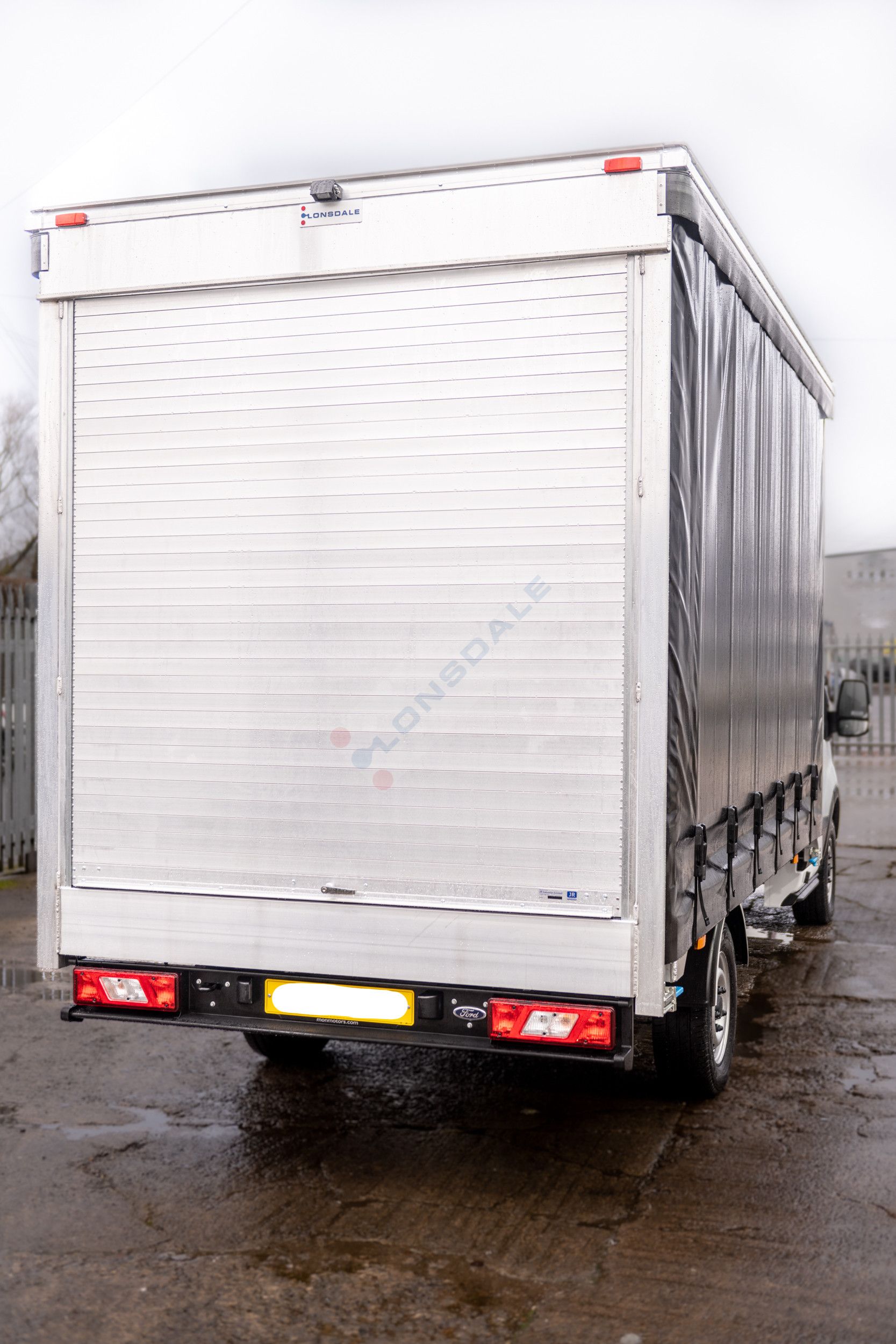 Ford Transit L4 RWD SRW lightweight curtain sider