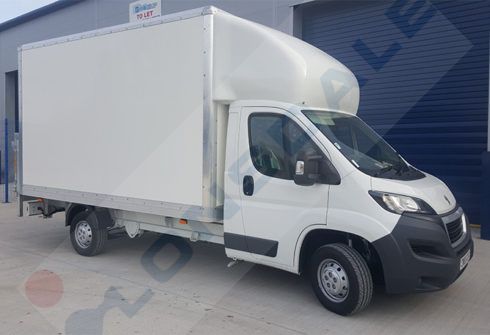 Peugeot Boxer Luton Body van inc Tail lift 13.4ft 335L3 Blue2.2HDi 140ps Euro 6.4